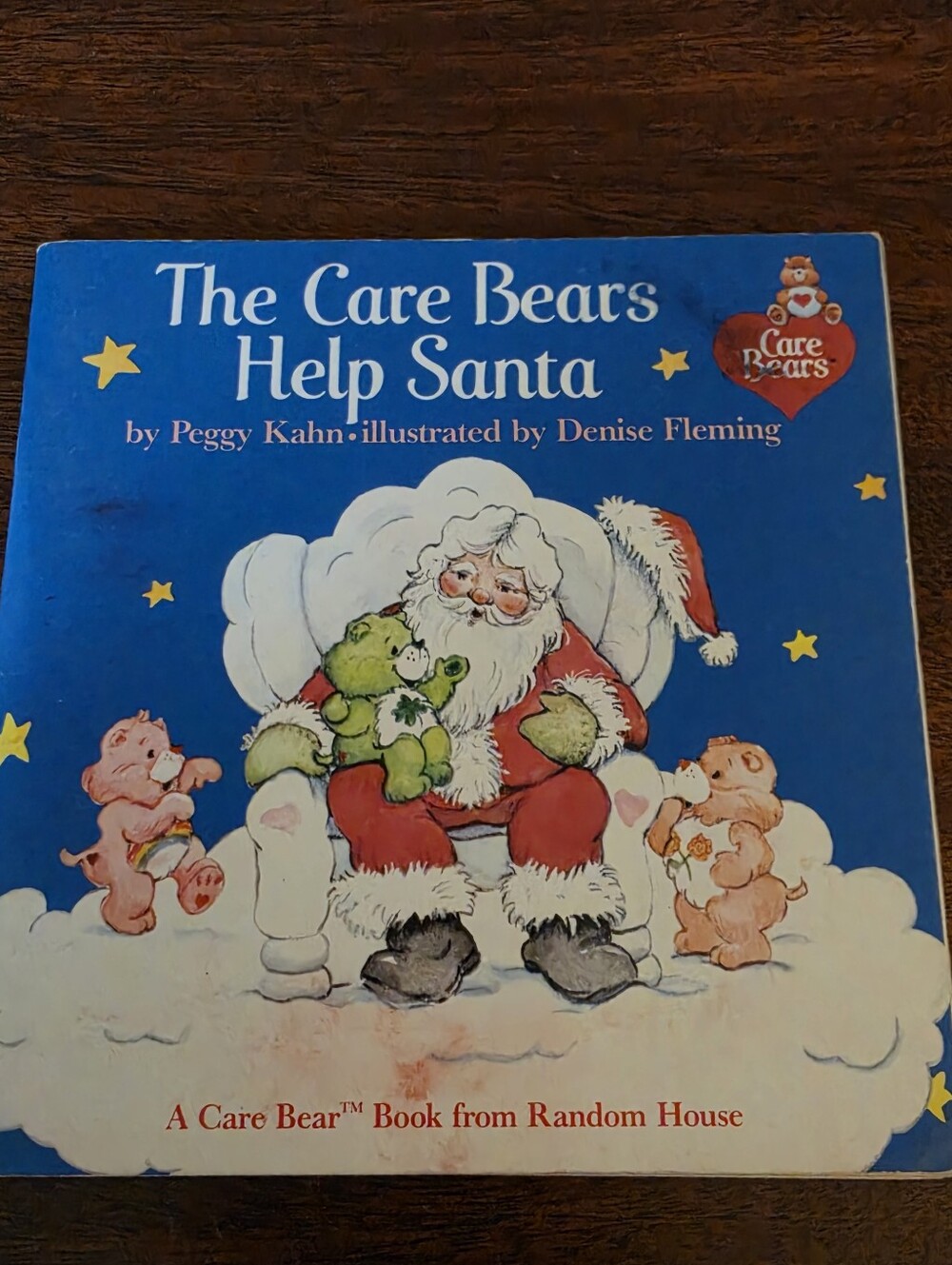 The Care Bears Help Santa Christmas Paperback Book 1984